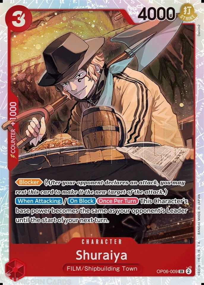 One Piece TCG Shuraiya (OP06-009) (V.1)