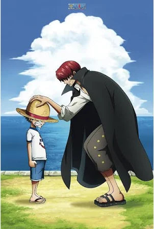 One Piece Shanks and Luffy Poster