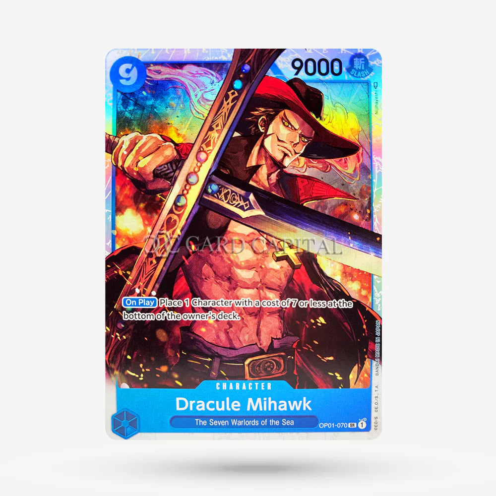 One Piece TCG Dracule Mihawk OP01-070