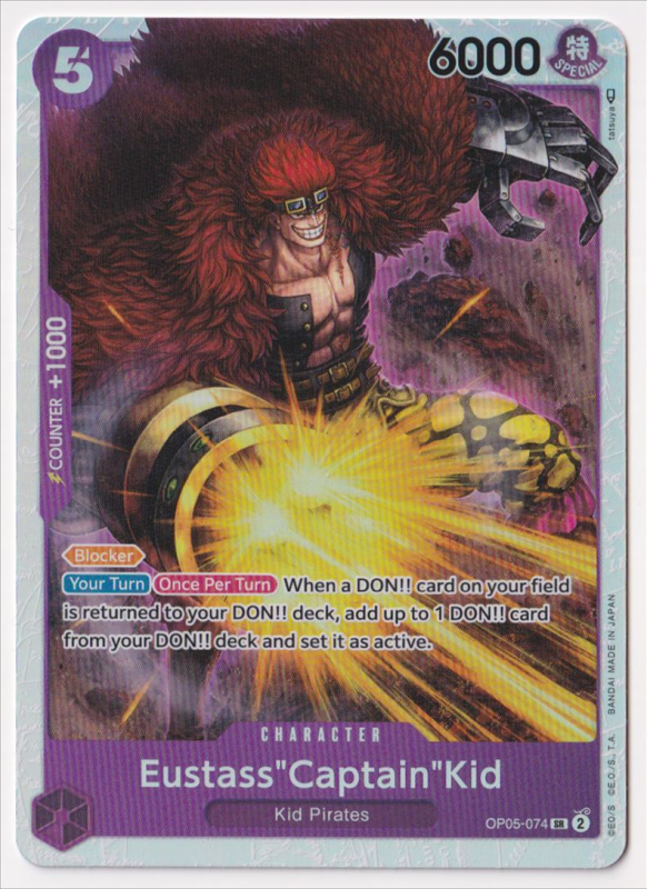 One Piece TCG Eustass 