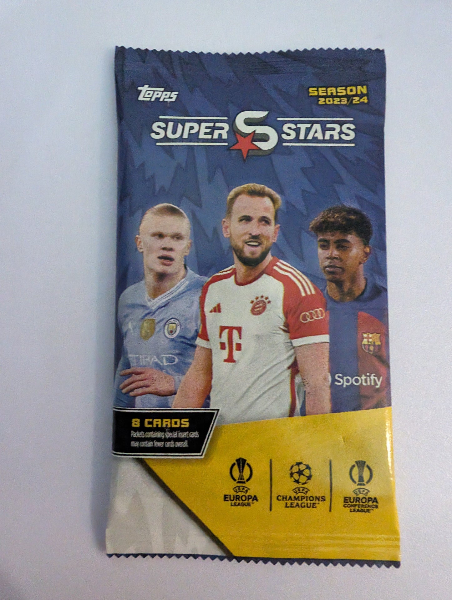 Topps - Football Superstars Card Packet