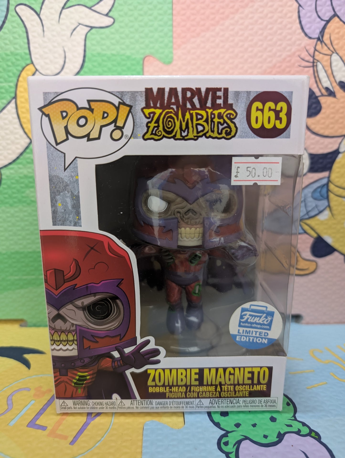 Funko Pop! Marvel Zombie Magneto Funko Ltd Edn (Pre-Owned)