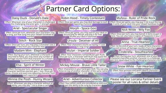 Lorcana TCG Partner Event