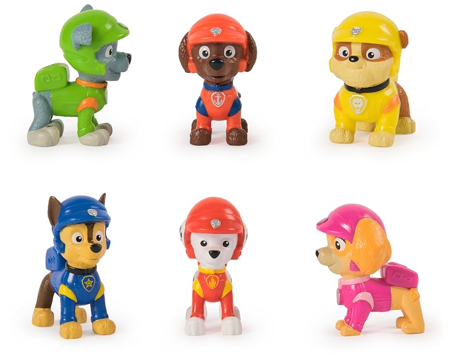 Paw Patrol Rescue Wheels Pup Squad Figures