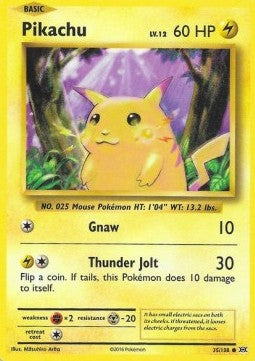 Pokemon TCG Pikachu (EVO 35)