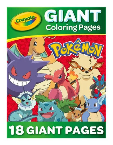 Pokemon Giant Colouring Pages