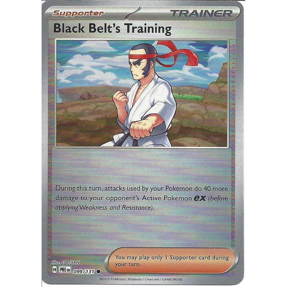 Pokemon TCG - Black Belt's Training Pokeball - 099/131