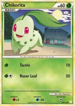 Pokemon TCG - Chikorita (HS 59)