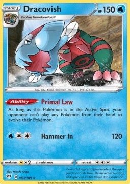 Pokemon TCG - Dracovish (DAA 53)