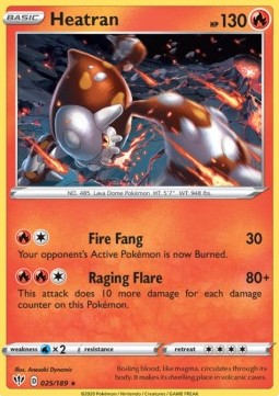 Pokemon TCG - Heatran (DAA 25)