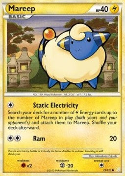 Pokemon TCG - Mareep (HS 73)