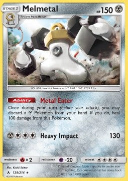Pokemon TCG - Melmetal (UNB 129)