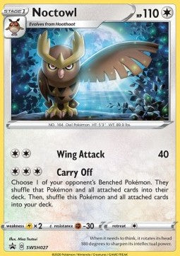 Pokemon TCG - Noctowl (SWSH 027)