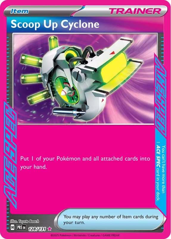 Pokemon TCG - Scoop Up Cyclone - 128/131