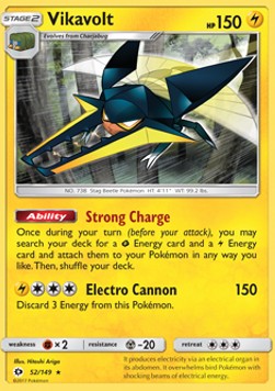 Pokemon TCG - Vikavolt (SUM 52)