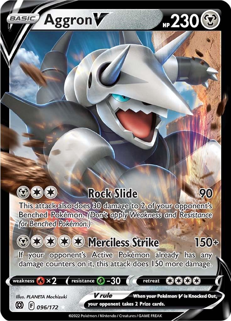 Pokemon TCG Aggron V (BRS 096)