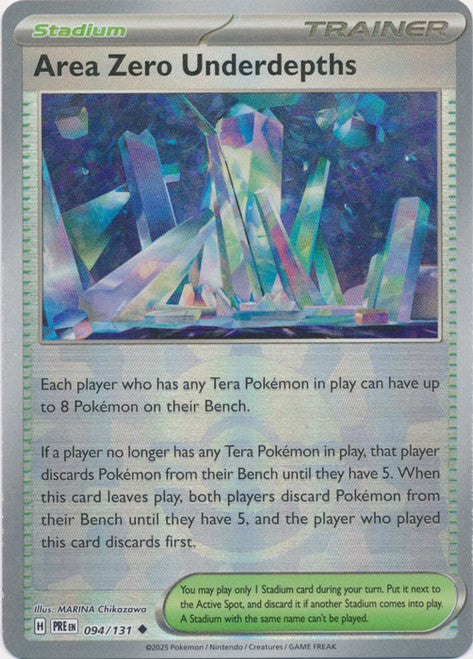 Pokemon TCG Area Zero Underdepths 094/131 (Pokeball Reverse Holo)