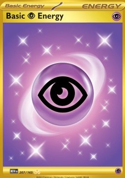 Pokemon TCG Basic Psychic Energy (MEW 207)