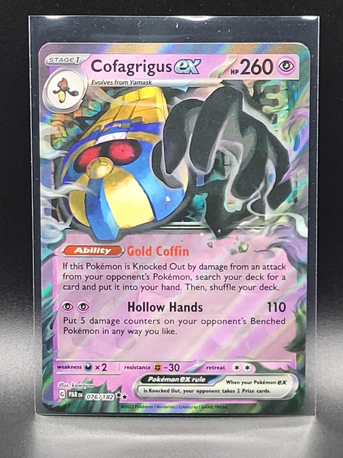 Pokemon TCG Cofagrigus ex (PAR 076)