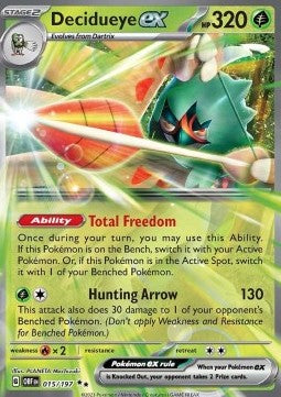 Pokemon TCG Decidueye ex (OBF 015)