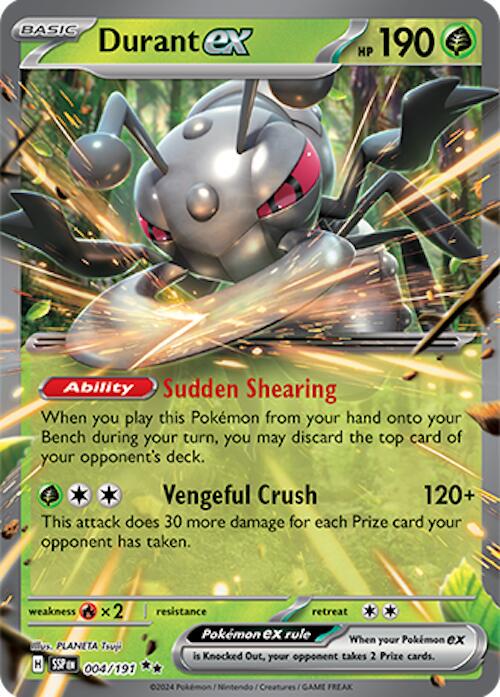 Pokemon TCG Durant ex (SSP 004)