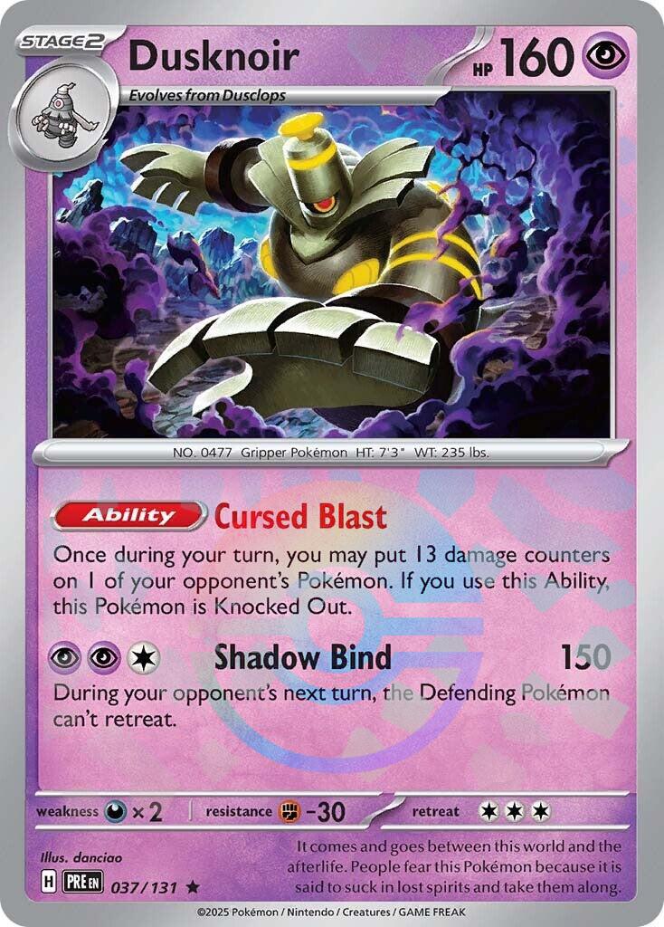 Pokémon TCG Dusknoir (xPRE 037)