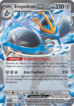 Pokemon TCG Empoleon ex (PFL 070)
