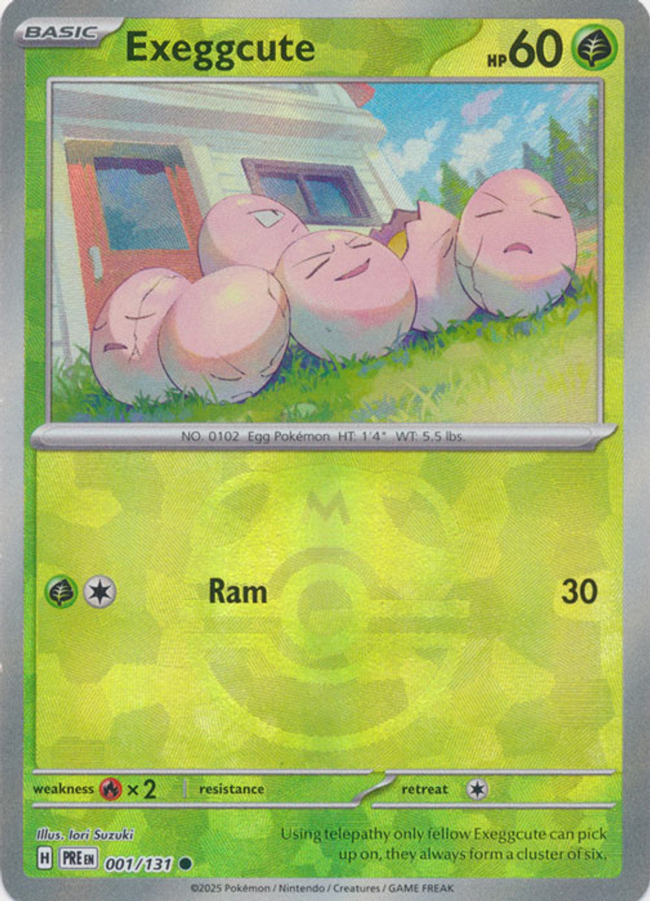 Pokémon TCG Exeggcute (xPRE 001)