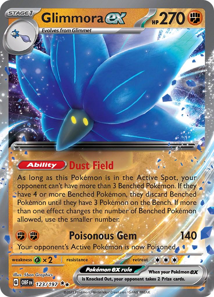 Pokemon TCG Glimmora ex (OBF 123)