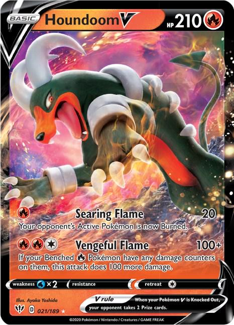 Pokemon TCG Houndoom V (DAA 21)