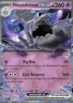 Pokemon TCG Houndstone ex (OBF 102)