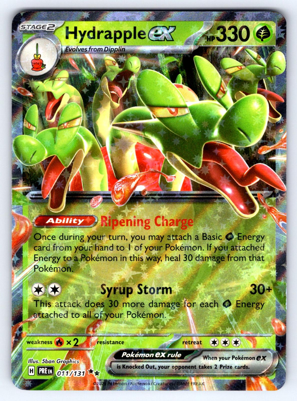 Pokemon TCG Hydrapple ex (PRE 011)