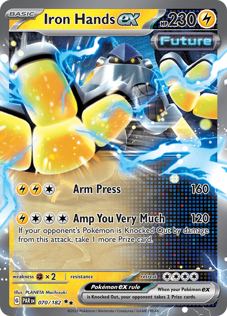 Pokemon TCG Iron Hands ex (PAR 070)