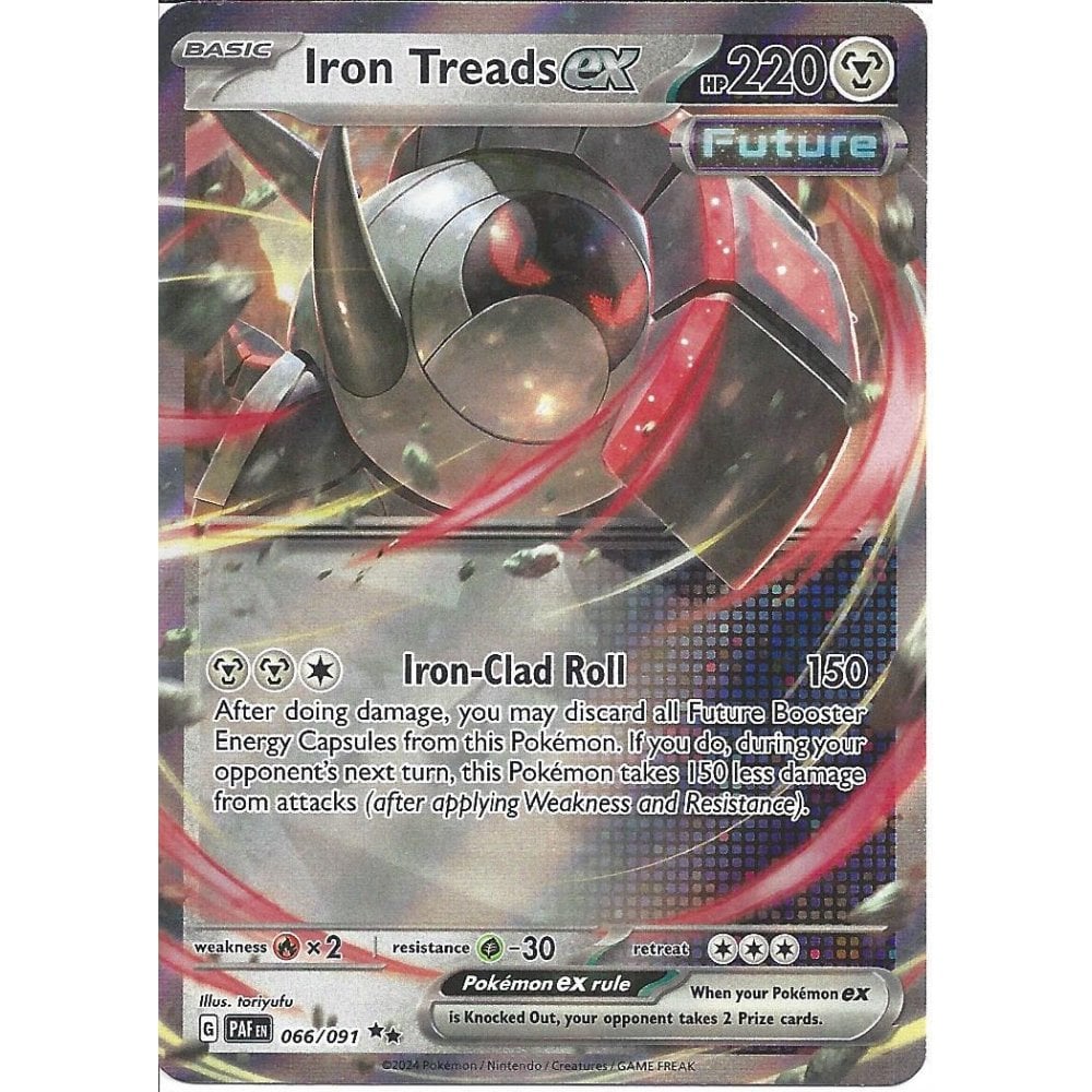 Pokémon TCG Iron Treads ex (PAF 066)