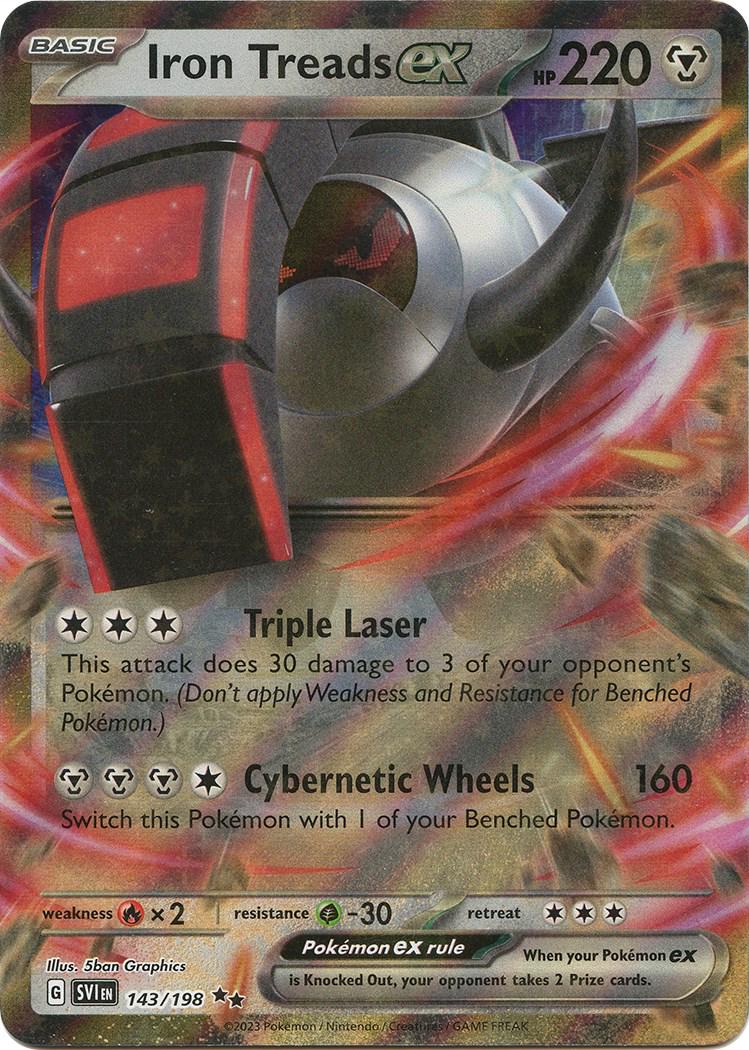 Pokemon TCG Iron Treads ex (SVI 143)