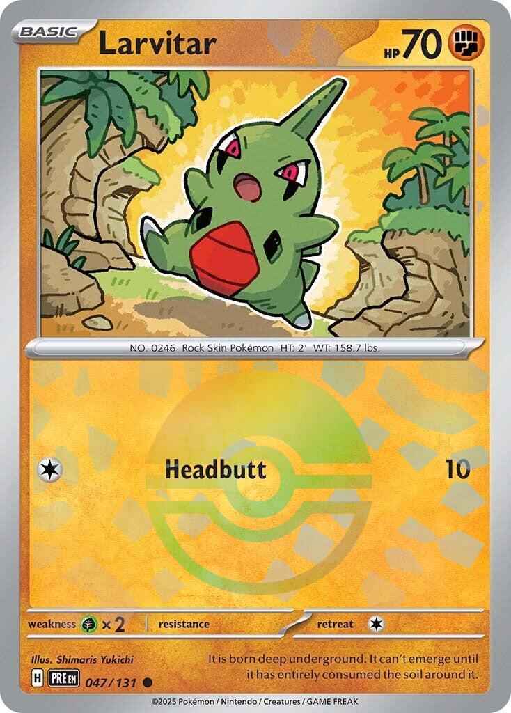 Pokémon TCG Larvitar (xPRE 047)