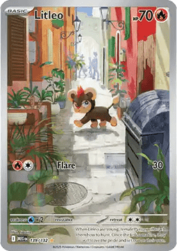 Pokemon TCG Litleo (MEG 139)