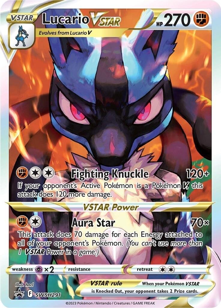 Pokemon TCG Lucario Vstar (SWSH 291)