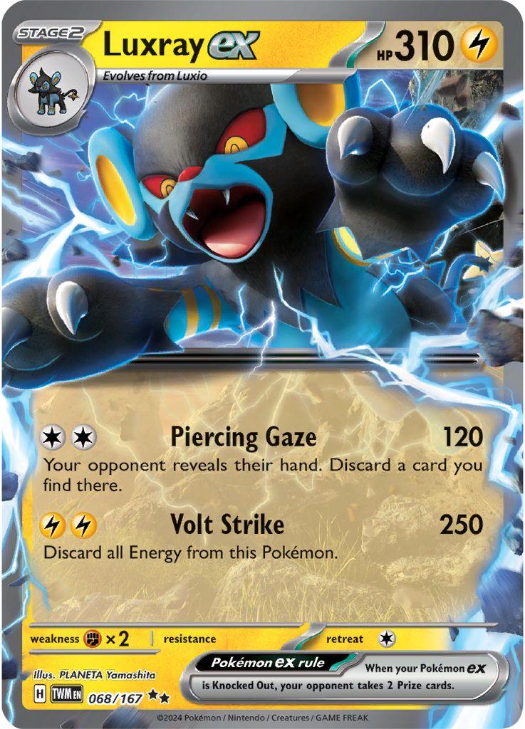 Pokemon TCG Luxray ex (TWM 068)