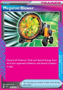 Pokemon TCG Megaton Blower (SSP 182)
