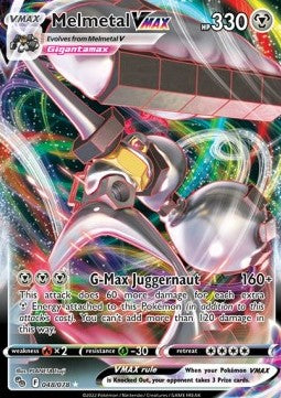 Pokemon TCG Melmetal VMAX (PGO 048)