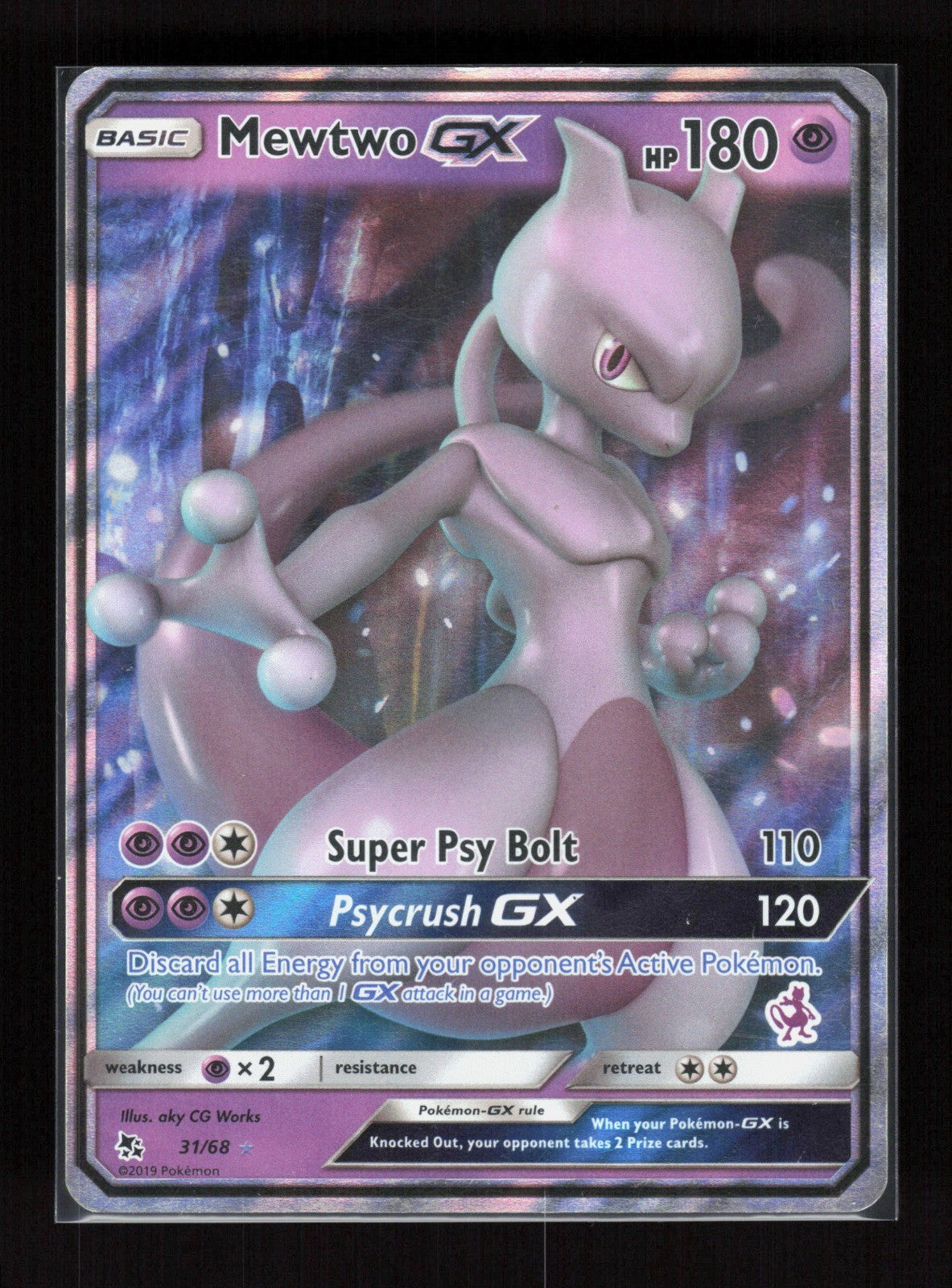 Pokemon TCG Mewtwo GX (BA20 MWT)