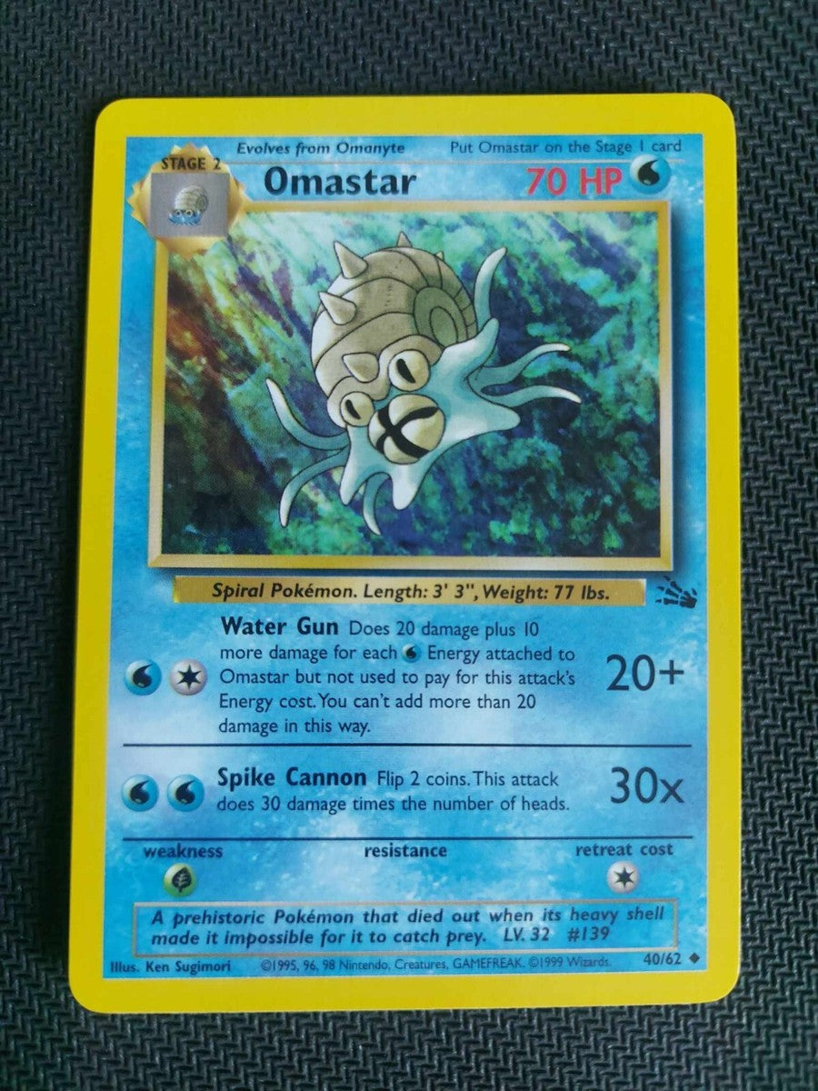 Pokemon TCG Omastar (FO 40)