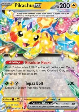 Pokemon TCG Pikachu ex (SSP 057)