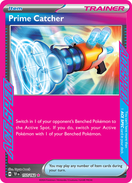 Pokemon TCG Prime Catcher (TEF 157)