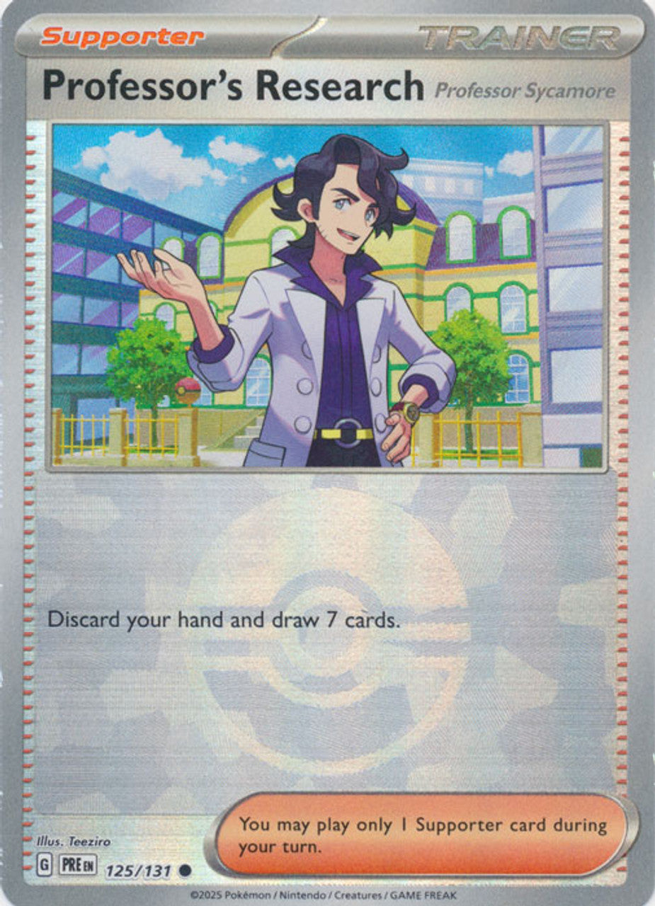 Pokemon TCG Professor's Research (Professor Sycamore) 125/131 Pokeball