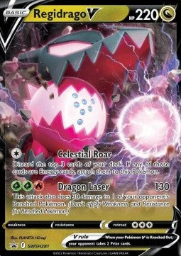 Pokemon TCG Regidrago V (SWSH 281)