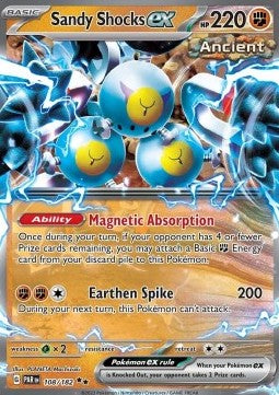 Pokemon TCG Sandy Shocks ex (PAR 108)