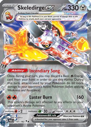 Pokemon TCG Skeledirge ex (PAR 137)