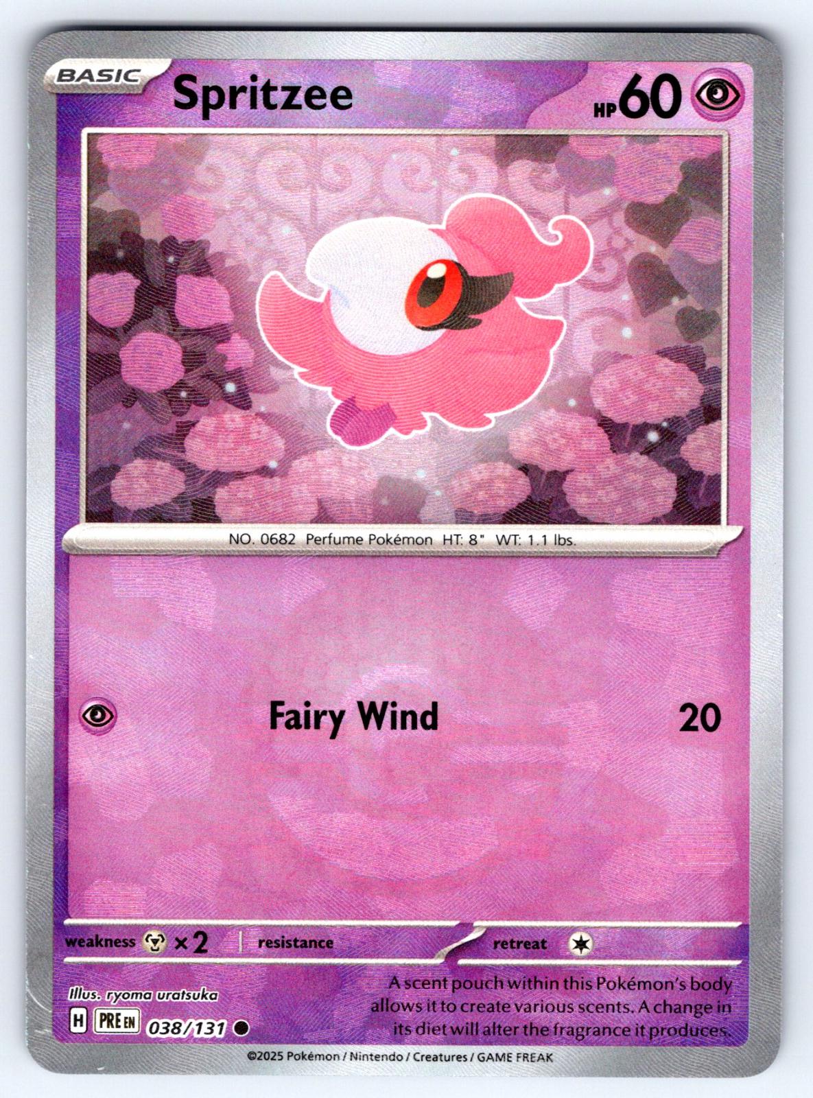Pokémon TCG Spritzee (xPRE 038)